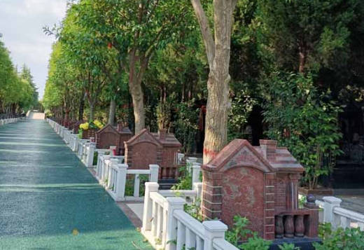 西安树葬墓园环境